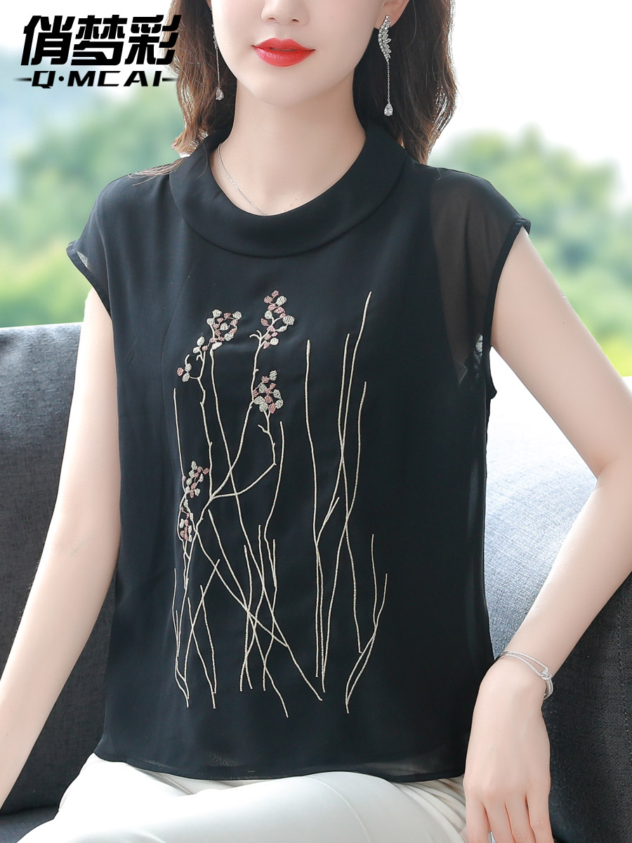 เสื้อชีฟอง เสื้อแฟชั่นสุภาพสตรีวัยผู้ใหญ่ มีไซต์ อก34นิ้ว-43นิ้ว