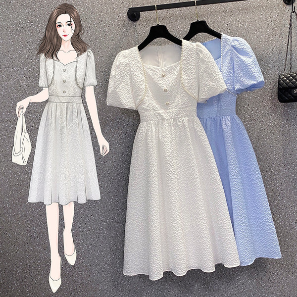 ชุดเดรสคนอ้วนวัยรุ่น เดรสสาวอวบ เดรสคนอ้วน BY PLUS SIZE Girl