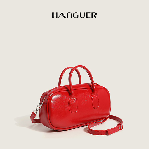 กระเป๋าสะพายข้างผู้หญิง กระเป๋าสะพายสไตล์เกาหลี By HANGUER&CK