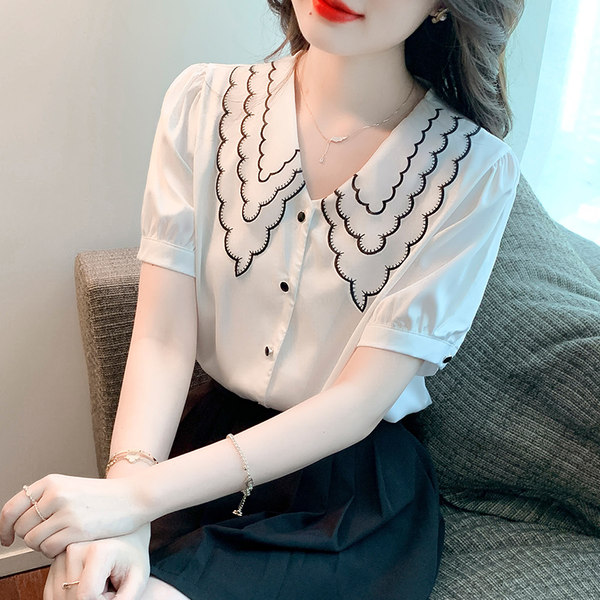 เสื้อชีฟองเกาหลี เสื้อชีฟองสวยๆ