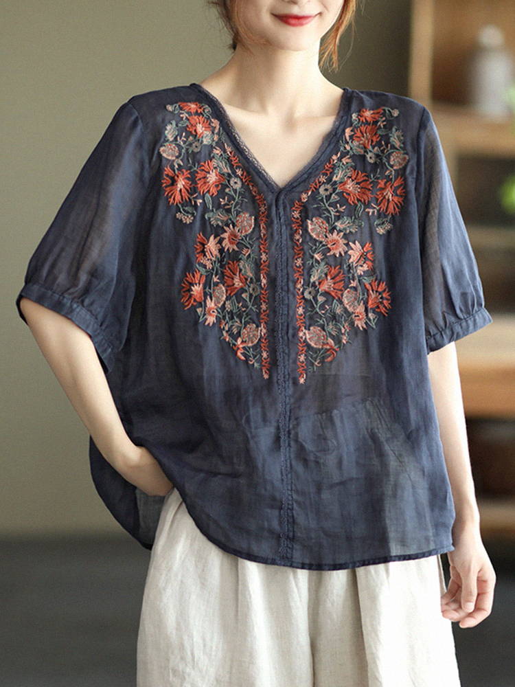 เสื้อลินิน เสื้อผ้าฝ้ายลินิน เสื้อเชิ้ตผ้าลินิน S M l XL จากแบรนด์ ZIMO