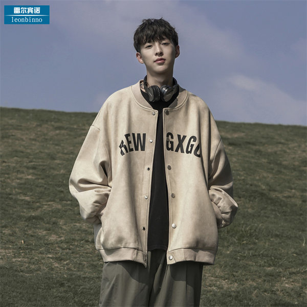 เสื้อแจ็คเก็ตเบสบอล เสื้อคลุม เสื้อแขนยาวสไตล์เกาหลี