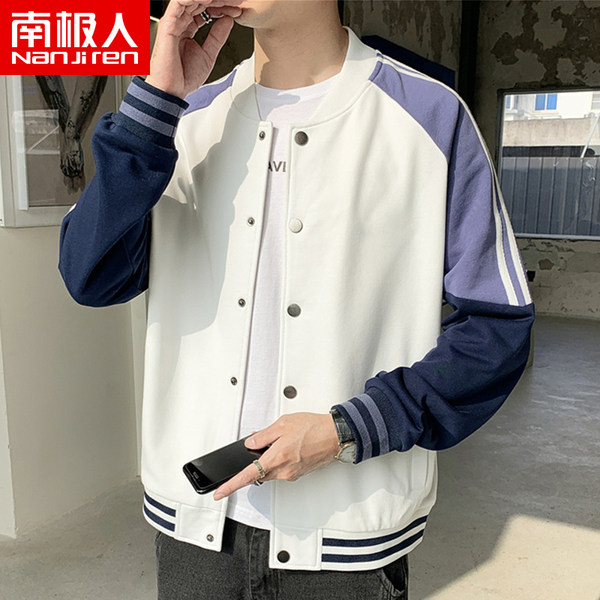 เสื้อแจ็คเก็ตเบสบอล เสื้อคลุม เสื้อแขนยาวสไตล์เกาหลี