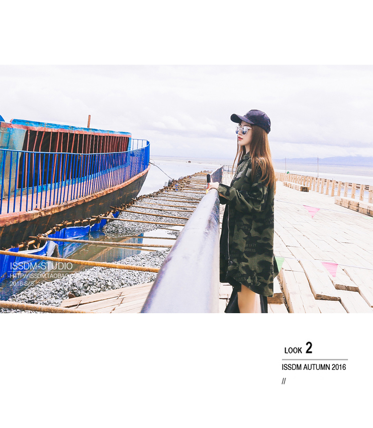 แจ็คเก็ตตัวโคล่ง ลายทหาร สไตล์เกาหลี ผ้าแบบเสื้อทหารเลยจ้า พร้อมส่งจ้า same pic
