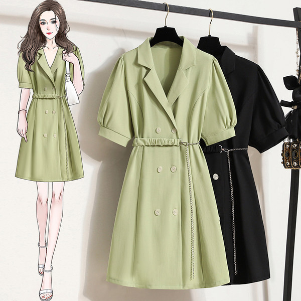 เดรสคนอ้วน เดรสสาวอวบ ชุดเดรสคนอ้วนวัยรุ่น BY PLUS SIZE Girl