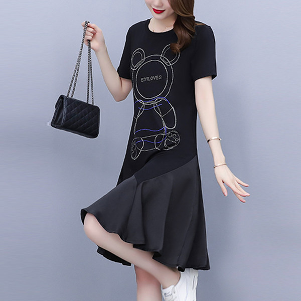 เดรสไซส์ใหญ่ ชุดเดรสสาวพลัสไซส์ เดรสเรียบหรู ไซส์ใหญ่ BY SHUYA