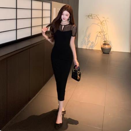 เดรสสีดำสุภาพ เรียบหรู ดูดี เหมาะกับทุกโอกาส | เดรสผู้หญิงแฟชั่นสุภาพ