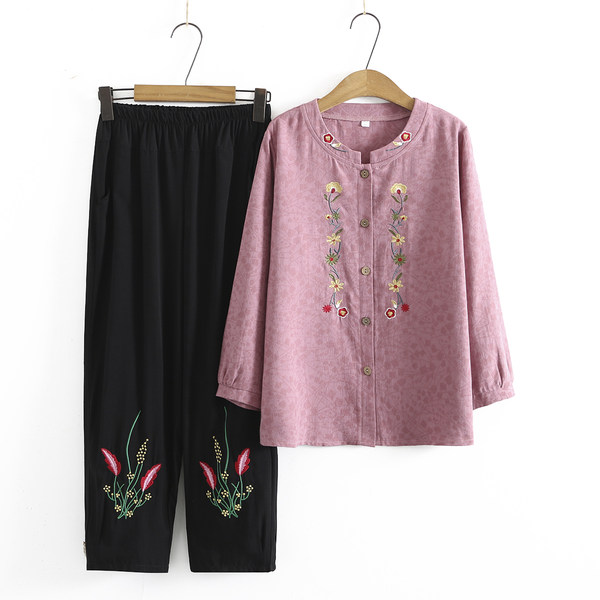 เสื้อลินินสไตล์ผู้ใหญ่ เสื้อคุณแม่ เสื้อผู้ใหญ่ แบรนด์ LININ