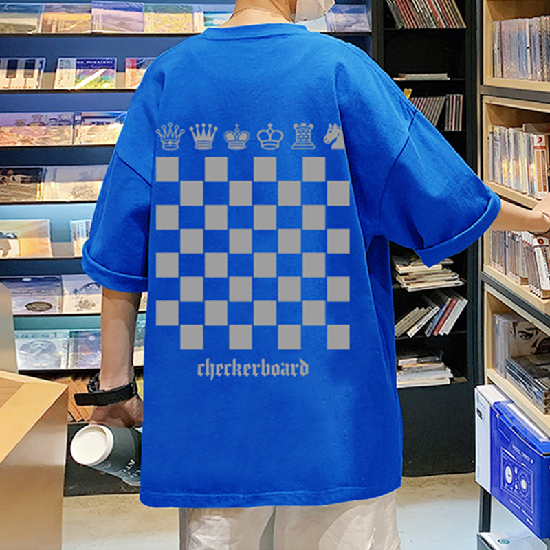 เสื้อยืดผู้ชายอ้วน M-5XL