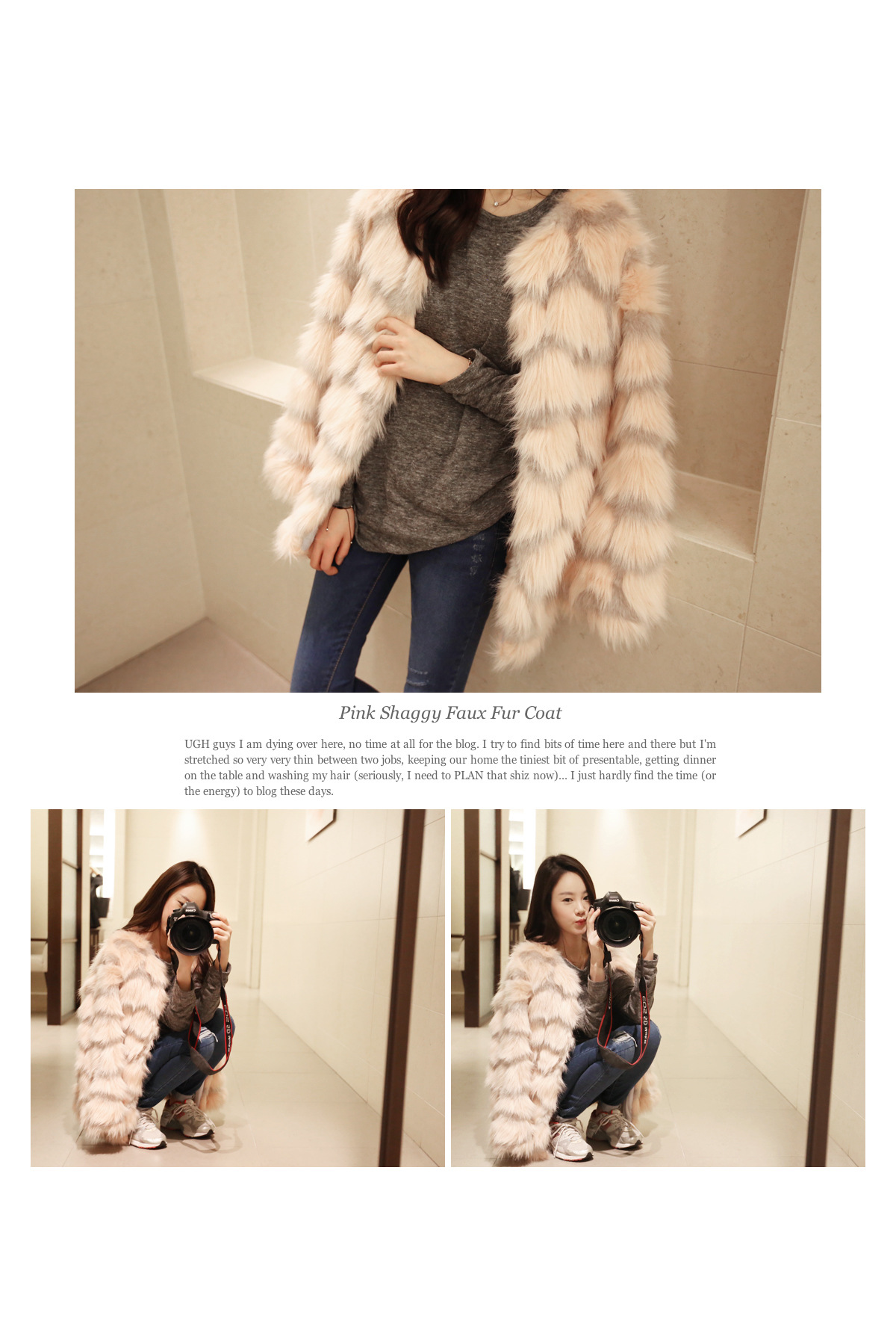 เสื้อกันหนาวขนเฟอร์ หรูหรา น่ารัก งานดี ขนเนื้อนุ่มไม่หลุดง่าย บุซับในกันลม พร้อมส่งจ้า ตามภาพเลยจ้า