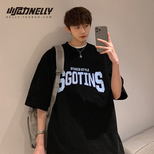 เสื้อยืดคอกลม ผู้ชาย เสื้อยืดผู้ชายเกาหลี เสื้อยืดเกาหลี แบรนด์ NELLY