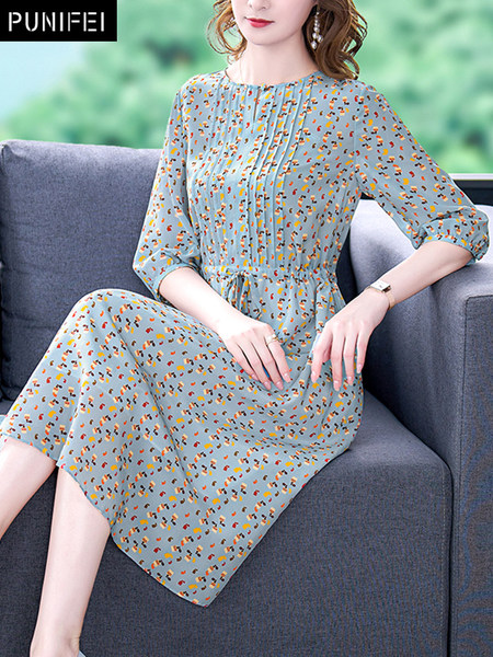 เดรสวัยผู้ใหญ่40-60ปี เดรสคุณแม่ ชุดเดรสทำงานวัยผู้ใหญ่ แบรนด์ MAMA DRESS