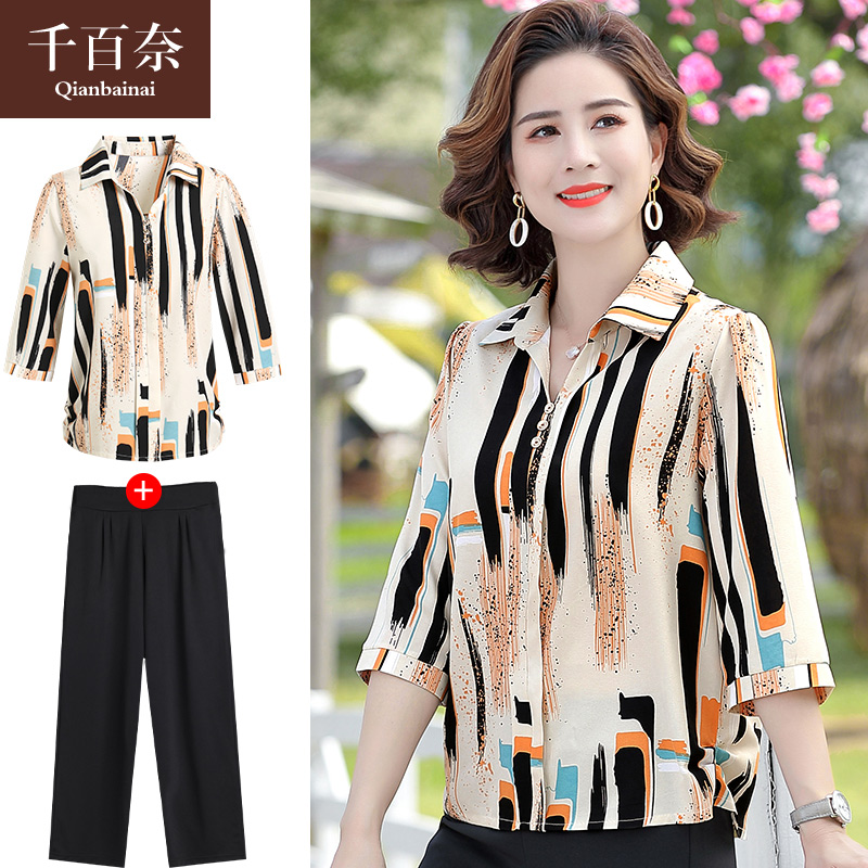 เสื้อผ้าแฟชั่นสุภาพสตรีวัยผู้ใหญ่(อก35-44นิ้ว)ใส่ได้