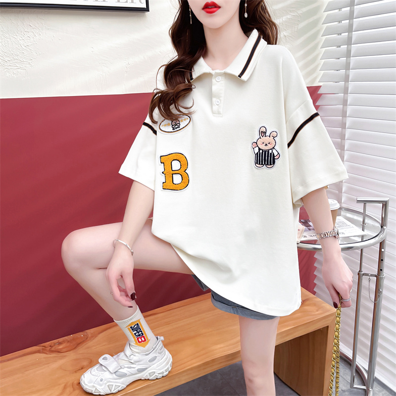 เสื้อยืดคนอ้วนแบบโอเวอร์ไซส์แบบ ulzzang fashion สนใจทักแชท