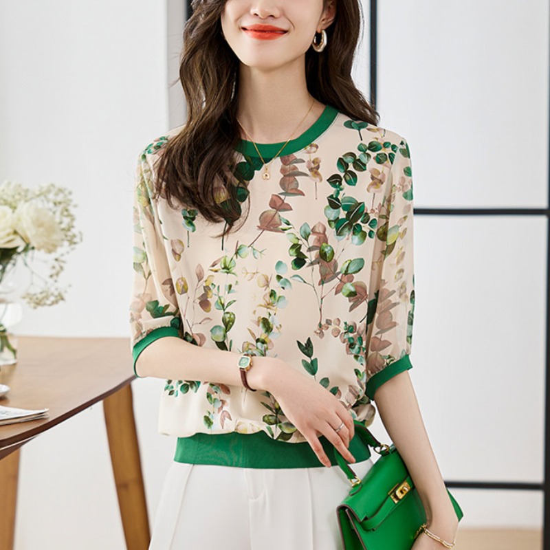 เสื้อเชิ้ตผู้หญิงแขนยาว เสื้อเชิ้ตผู้หญิงใส่ทํางาน 390 บาทต่อชิ้น ฟรีค่าจัดส่ง