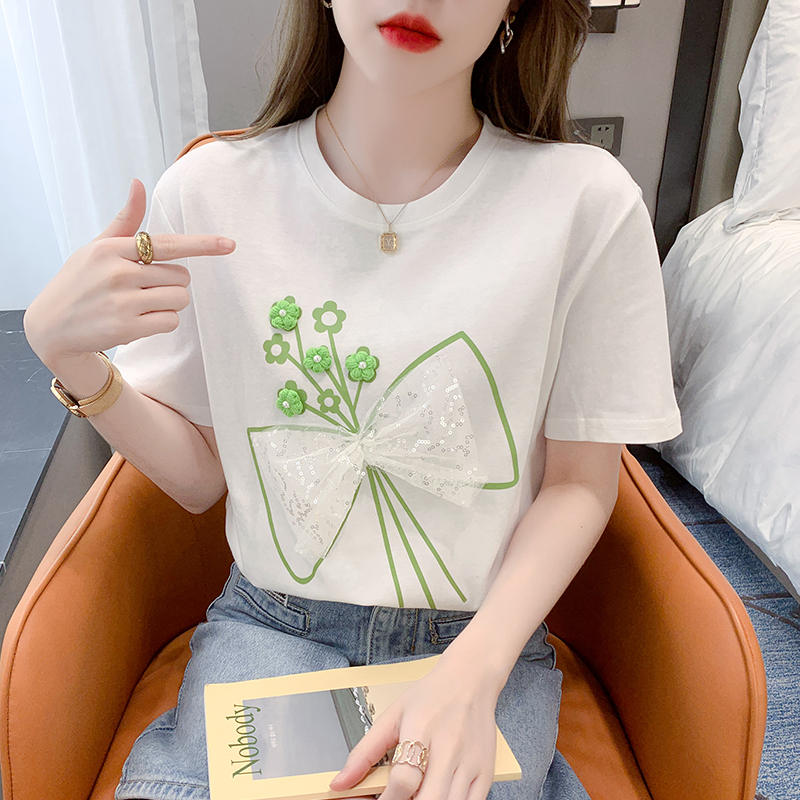 เสื้อยืดวัยรุ่นน่ารักๆ เสื้อวัยรุ่นแขนสั้น เสื้อผ้าวัยรุ่นเกาหลี แบรนด์ Wiyike
