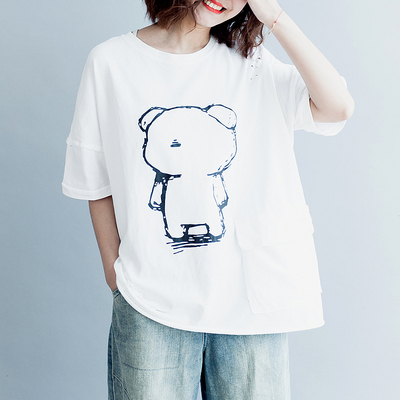 เสื้อผ้าฝ้ายสไตล์วินเทจ Meimei plus size