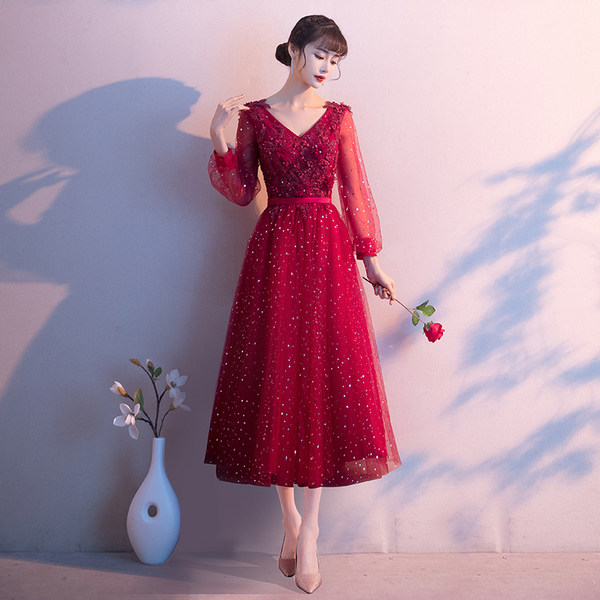 ชุดราตรี ชุดราตรีสวยหรู แบบ ทันสมัย Evening dress