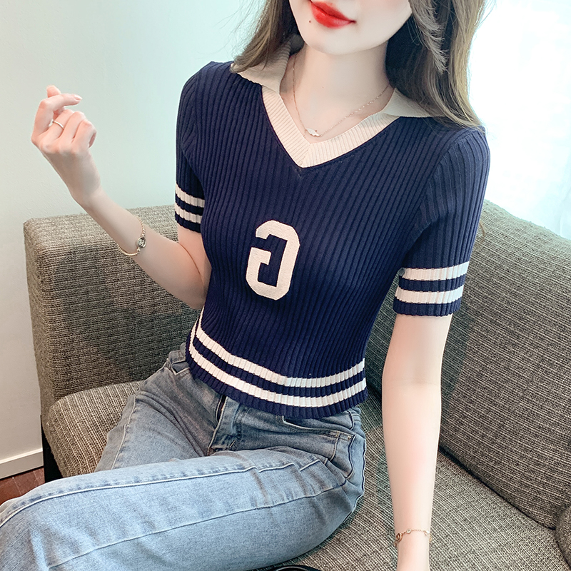 เสื้อผ้าวัยรุ่นเกาหลี เสื้อยืดวัยรุ่นผู้หญิง มีขนาด S M L XL