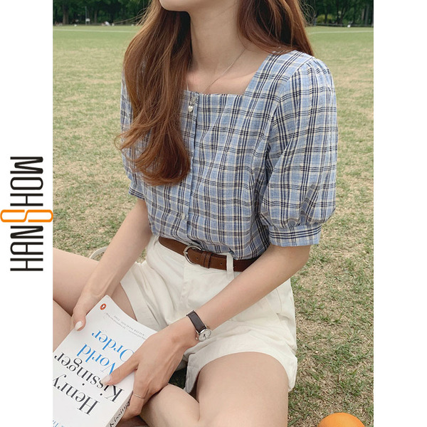เสื้อแฟชั่น2020 เสื้อผ้าวัยรุ่น เดรส เสื้อผ้าสไตล์เกาหลี By HANS Moran High-End