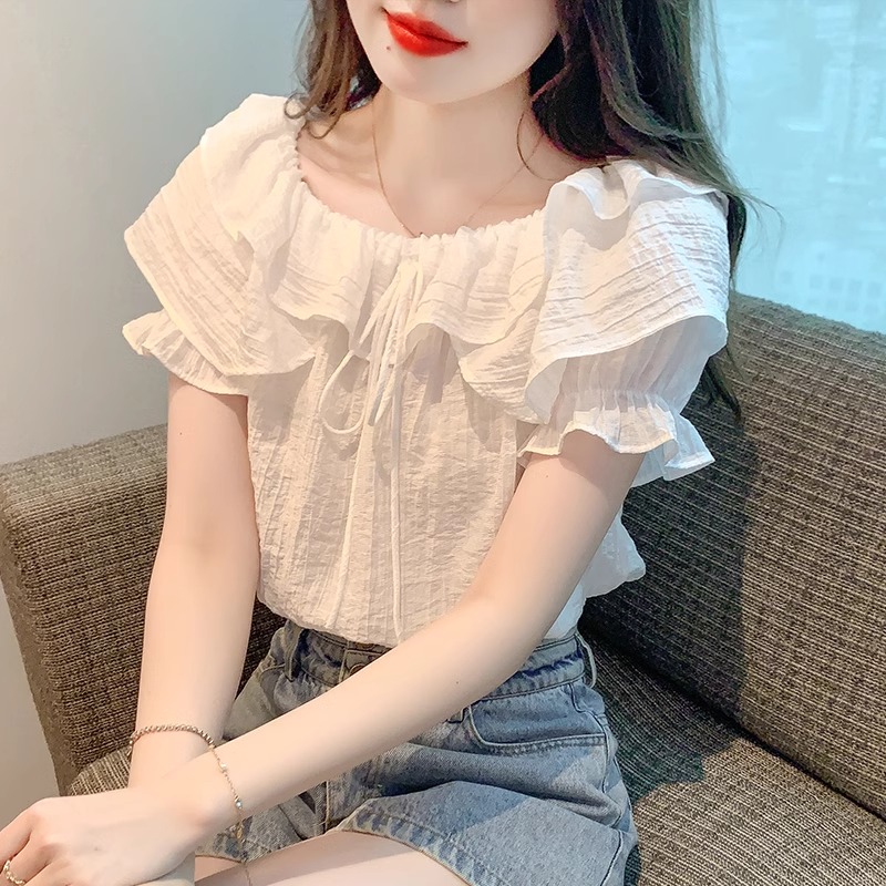 เสื้อเชิ้ตผู้หญิงใส่ทํางาน 390 บาทต่อชิ้น ฟรีค่าจัดส่ง