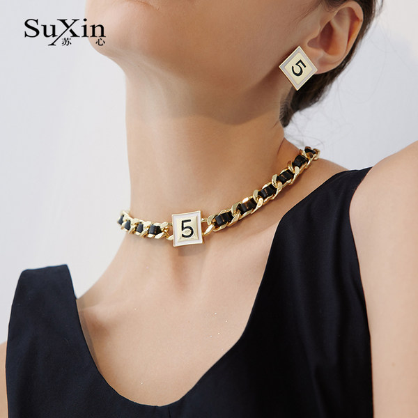 ตุ้มหู ต่างหู ต่างหูผู้หญิง By SuXin