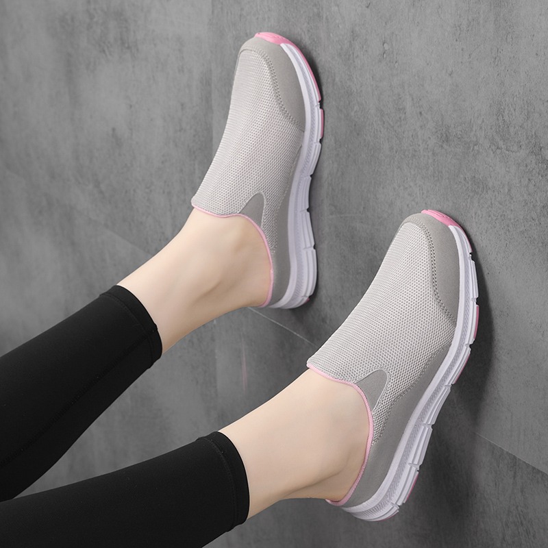 รองเท้าผ้าใบ รองเท้าลำลอง รองเท้าผ้าใบลำลอง รองเท้าแฟชั่นแบบสวม Slipper Shop