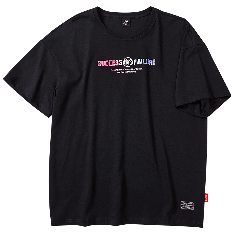 เสื้อยืดผู้ชายอ้วน S-5XL(อกเสื้อ39-51นิ้ว)