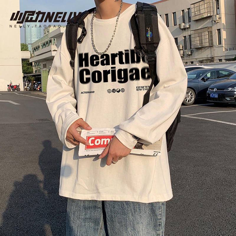 เสื้อยืดคอกลม ผู้ชาย เสื้อยืดผู้ชายเกาหลี เสื้อยืดเกาหลี แบรนด์ NELLY