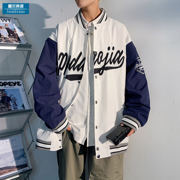 เสื้อแจ็คเก็ตเบสบอล เสื้อคลุม เสื้อแขนยาวสไตล์เกาหลี