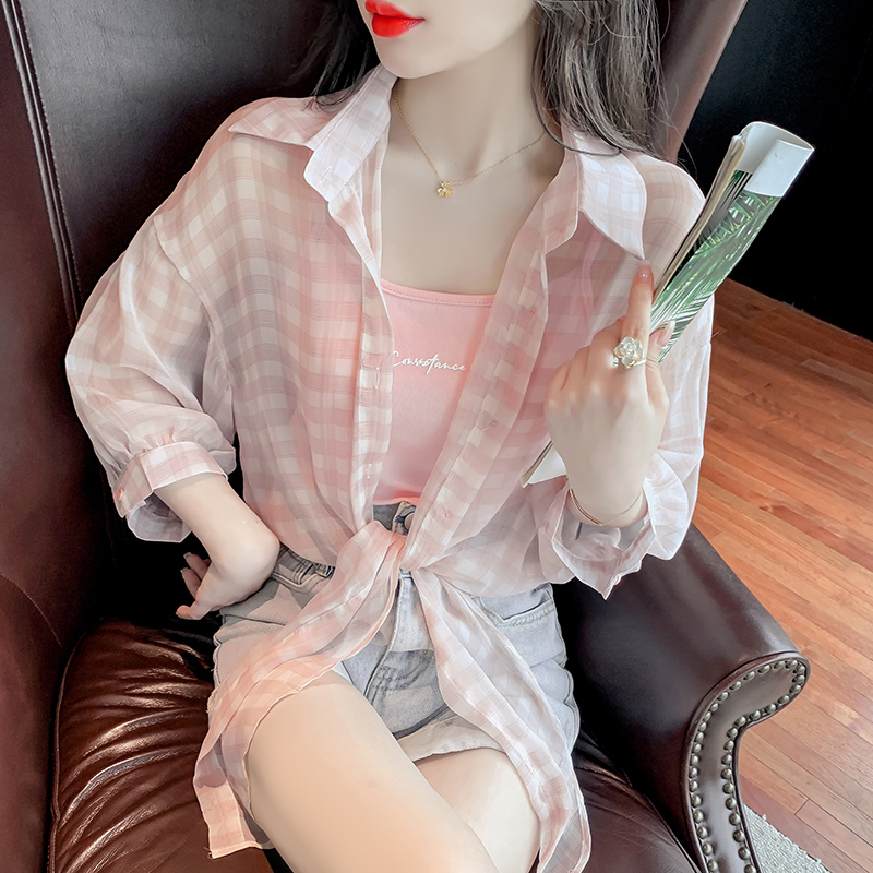 เสื้อเชิ้ตแขนยาววัยรุ่น ลายสวยๆ แบรนด์ YIL AN