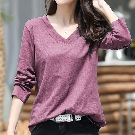เสื้อยืดแขนยาวแฟชั่น เสื้อยืด T-shirt แขนยาว