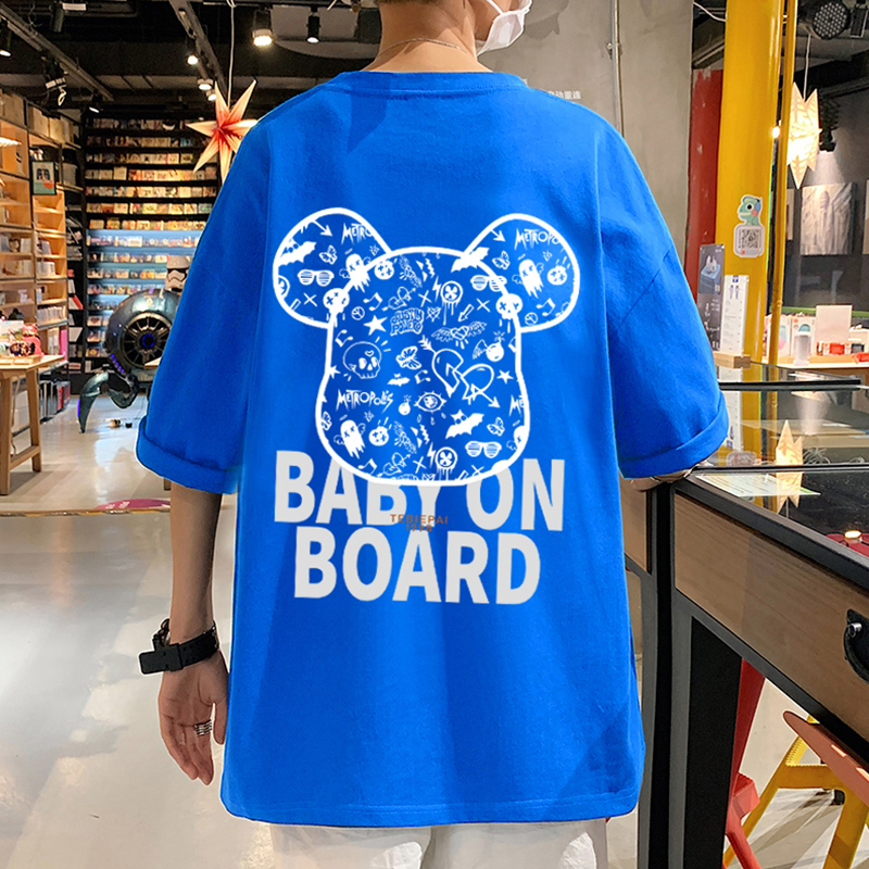 เสื้อยืดผู้ชายอ้วน XL-5XL อกเสื้อ40-52 นิ้ว