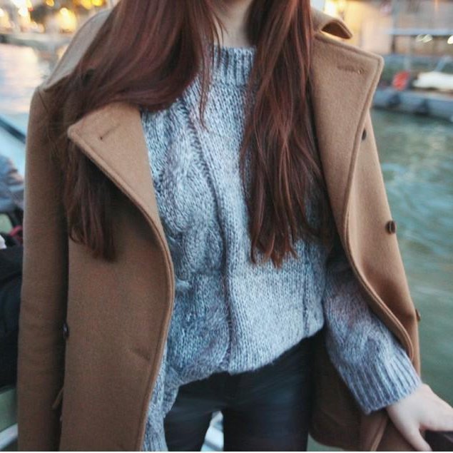 เสื้อโค้ทกันหนาว รุ่นกระดุม 2 แถว สไตล์เกาหลี ใส่ได้หลายแบบ ผ้าวูลผสม พร้อมส่ง