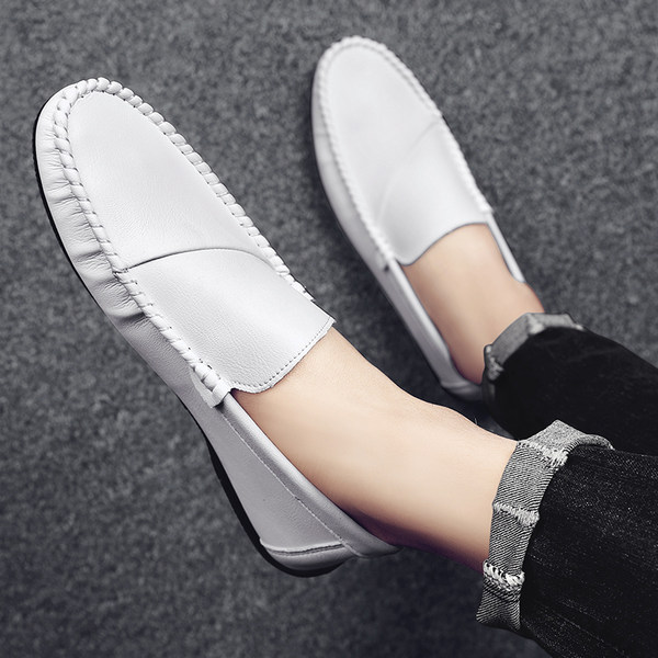 รองเท้าหนังผู้ชาย มีไซส์39-44 รองเท้าโลฟเฟอร์ชาย Slip-On Shoes