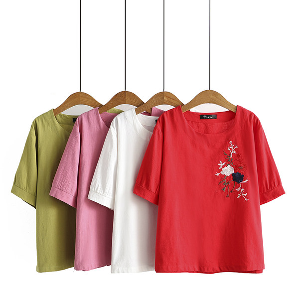 เสื้อลินินสไตล์ผู้ใหญ่ เสื้อคุณแม่ เสื้อผู้ใหญ่ แบรนด์ LININ
