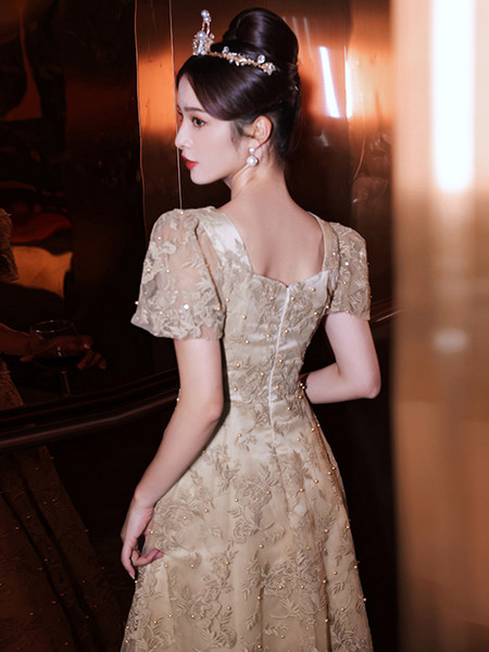 ชุดราตรี ชุดออกงาน ดีไซน์หรู แบรนด์ Angel