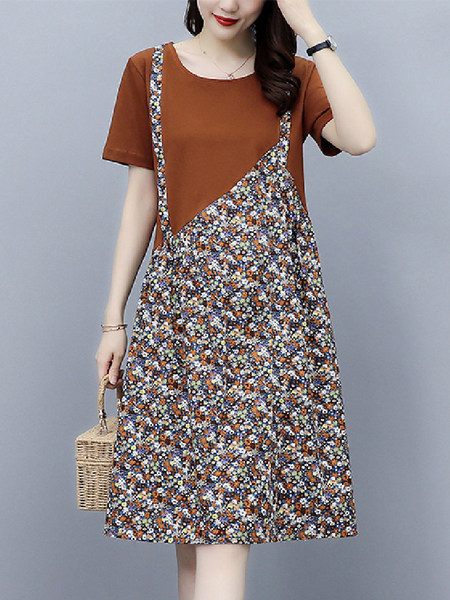 เดรสวัยผู้ใหญ่40-60ปี เดรสคุณแม่ ชุดเดรสทำงานวัยผู้ใหญ่ แบรนด์ MAMA DRESS