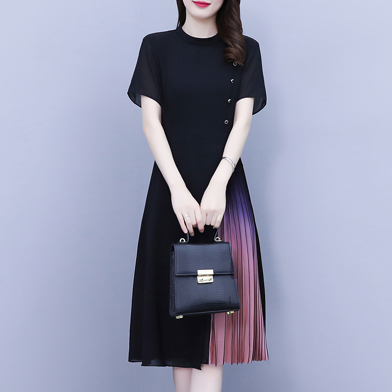 เดรสคนอ้วน เดรสสาวอวบ ชุดเดรสคนอ้วนวัยรุ่น BY PLUS SIZE Girl