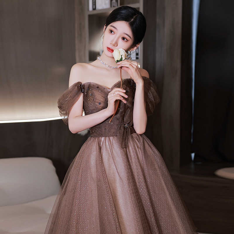 ชุดราตรี ชุดราตรีสวยหรู แบบ ทันสมัย Evening dress