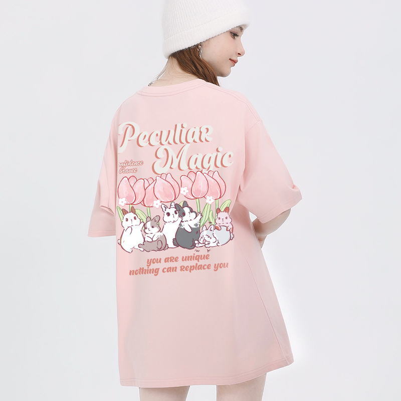 เสื้อผ้าวัยรุ่นเกาหลี เสื้อยืดวัยรุ่นผู้หญิง มีขนาด S M L XL