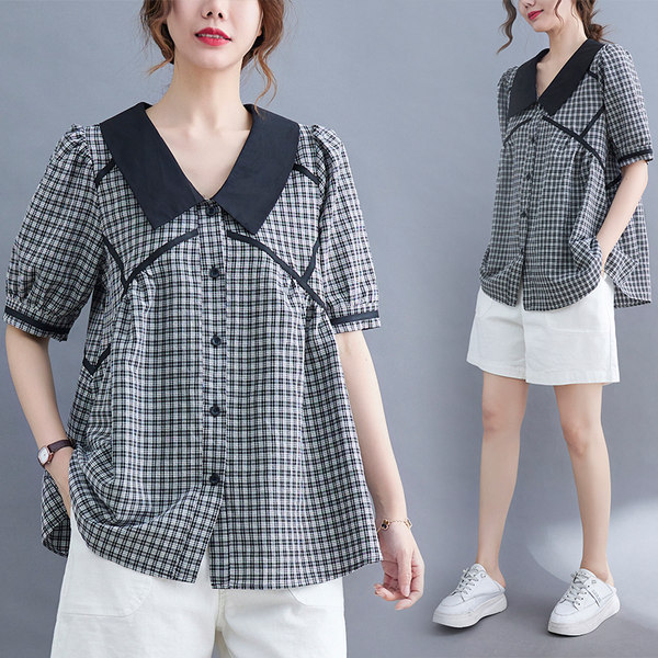 เสื้อลินิน แบบเสื้อสวยๆ เสื้อผ้าฝ้ายลินิน เสื้อเชิ้ตผ้าลินิน BY LININ
