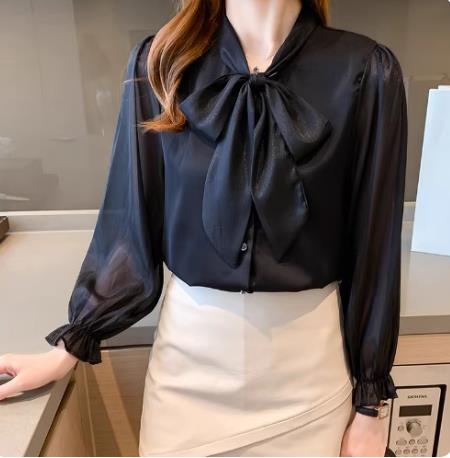 เสื้อสีดำสุภาพ เรียบหรู ดูดี เหมาะกับทุกโอกาส | เสื้อผู้หญิงสุภาพ