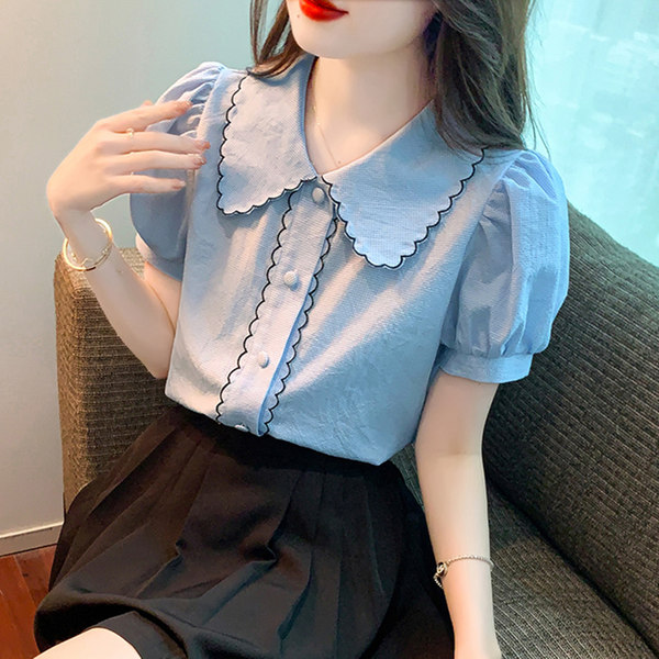 เสื้อชีฟองเกาหลี เสื้อชีฟองสวยๆ