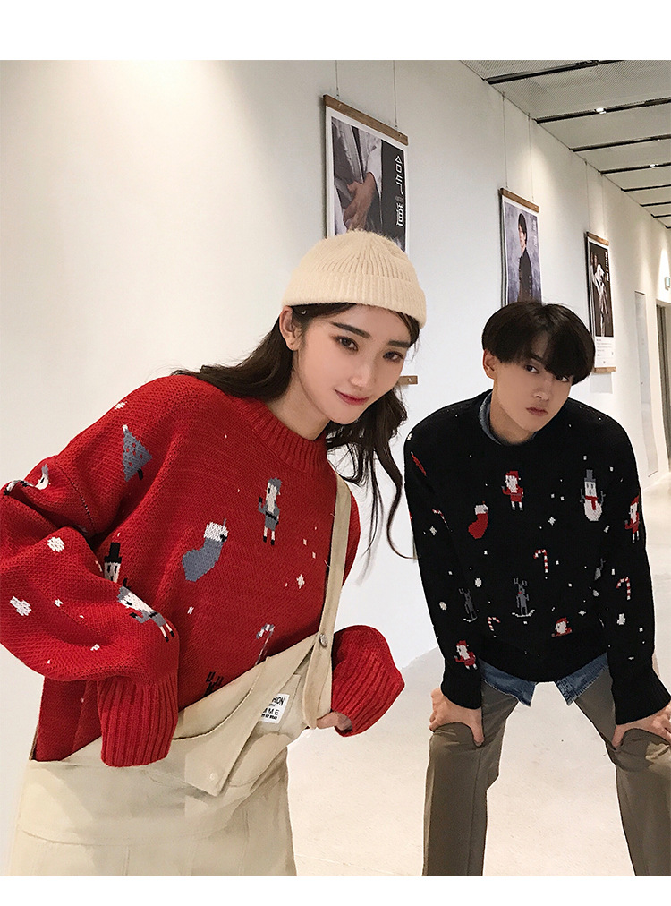 Sweater เสื้อสเวทเตอร์ไหมพรม ใส่เป็นคู่หรือใส่เดี่ยวๆ ก็น่ารัก งานดีมากๆๆ ไหมพรมหนาเนื้อนุ่มสุดๆ ราคาสูงหน่อยแต่คุ้มราคาจ้า