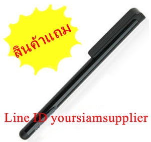 เคส iphone 5 สีรุ้ง Rainbow case ขอบสีน้ำเงิน ฟรีปากกา Touch screen