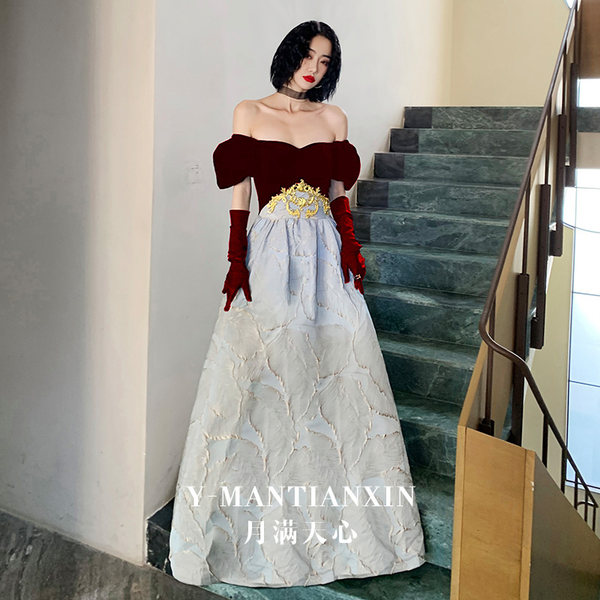 ชุดราตรี ชุดออกงาน ดีไซน์หรู แบรนด์ Angel