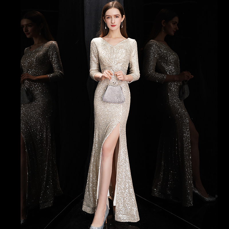 ชุดราตรี ชุดราตรีสวยหรู แบบ ทันสมัย Evening dress