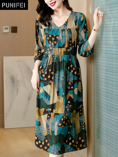 เดรสวัยผู้ใหญ่40-60ปี เดรสคุณแม่ ชุดเดรสทำงานวัยผู้ใหญ่ แบรนด์ MAMA DRESS