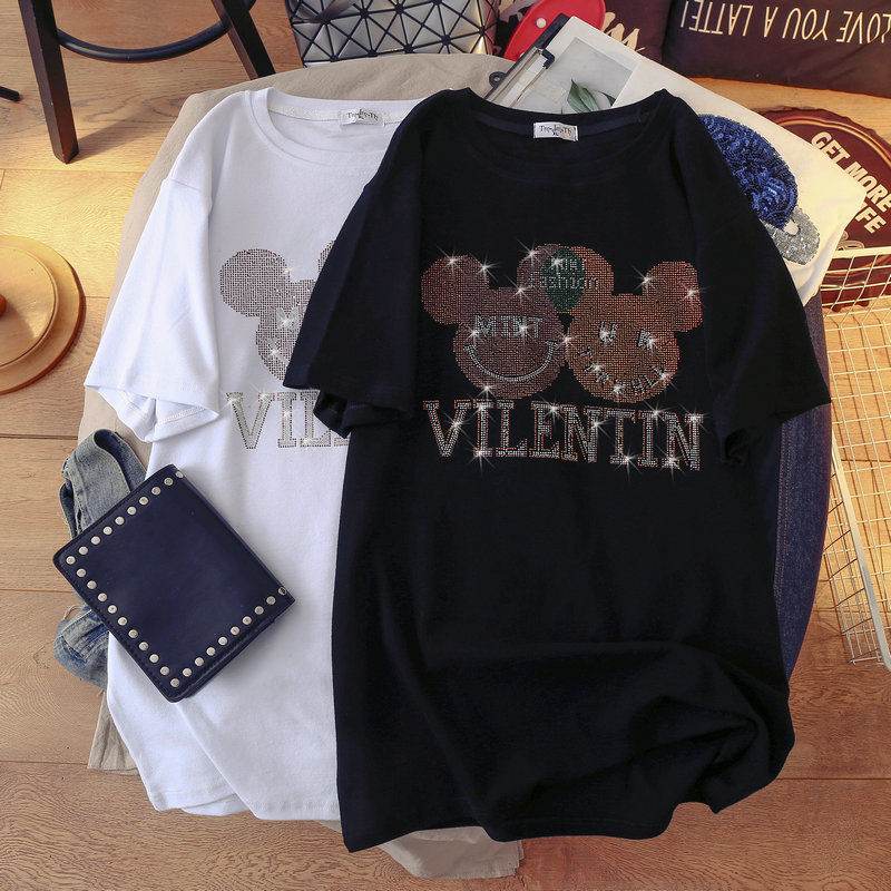 เดรสสไตล์เสื้อยืด S-3XL(อกเสื้อยืด 43- 51 นิ้ว)ใส่สบายๆอยู่บ้าน ใส่นอน